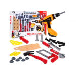 Veľká sada náradia červeno-sivá